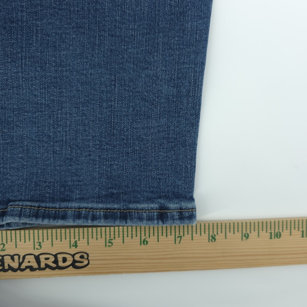 Mavi Zach Straight Leg Jeans Mens 38x32 Blue Denim Cotton Blend Comfort Stretch - Picture 11 of 12